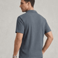 Swanah Men's Premium Textured Knit Polo Shirt - Grey - Swanah.Store